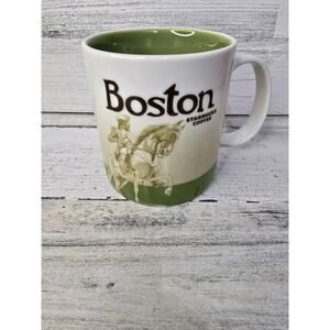 Starbucks Boston Massachusetts MA Global Icon‎ Collector Series Mug Cup 16oz NEW
